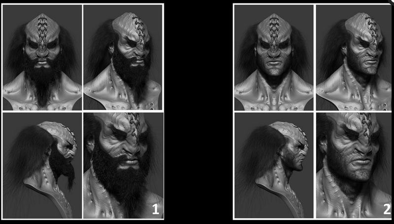 Illustration for article titled The Beautiful Klingon Designs JJ Abrams Rejected for Star Trek 2